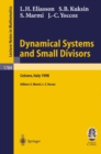 Image for Dynamical systems and small divisors: lectures given at the C.I.M.E. Summer School, held in Cetraro Italy, June 13-20, 1998