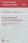 Image for Functional and logic programming: 4th Fuji International Symposium, FLOPS&#39;99, Tsukuba, Japan, November 11-13, 1999 : proceedings