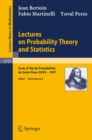 Image for Lectures on Probability Theory and Statistics: Ecole d&#39;Ete de Probabilites de Saint-Flour XXVII - 1997