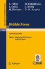 Image for Dirichlet Forms: Lectures Given at the 1st Session of the Centro Internazionale Matematico Estivo (C.i.m.e.) Held in Varenna, Italy, June 8-19, 1992