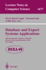 Image for Database and Expert Systems Applications: 10th International Conference, DEXA&#39;99, Florence, Italy, August 30 - September 3, 1999, Proceedings