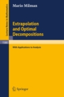 Image for Extrapolation and Optimal Decompositions: with Applications to Analysis