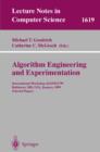 Image for Algorithm engineering and experimentation: International Workshop ALENEX &#39;99, Baltimore, MD, USA, January 15-16, 1999 : selected papers : 1619