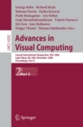Image for Advances in Visual Computing: Second International Symposium, ISVC 2006, Lake Tahoe, NV, USA, November 6-8, 2006, Proceedings, Part II