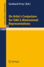 Image for On Artin&#39;s Conjecture for Odd 2-dimensional Representations