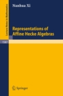 Image for Representations of Affine Hecke Algebras