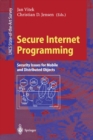 Image for Secure Internet Programming: Security Issues for Mobile and Distributed Objects : 1603