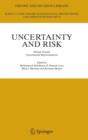 Image for Uncertainty and risk  : mental, formal, experimental representations