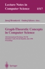 Image for Graph-theoretic concepts in computer science: 24th International Workshop, WG&#39;98, Smolenice Castle, Slovak Republic, June 18-20, 1998, proceedings