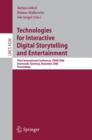 Image for Technologies for Interactive Digital Storytelling and Entertainment
