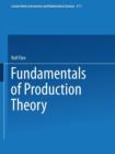 Image for Fundamentals of Production Theory