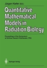 Image for Quantitative Mathematical Models in Radiation Biology