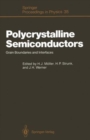 Image for Polycrystalline Semiconductors : Grain Boundaries and Interfaces