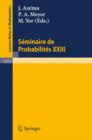 Image for Seminaire de Probabilites XXIII