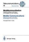 Image for Mobilkommunikation / Mobile Communications