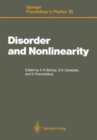 Image for Disorder and Nonlinearity : Proceedings of the Workshop, J.R. Oppenheimer Study Center, Los Alamos, New Mexico, 4-6 May 1988