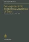Image for Conceptual and Numerical Analysis of Data