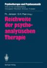 Image for Reichweite der psychoanalytischen Therapie