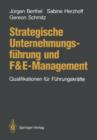 Image for Strategische Unternehmungsfuhrung und F&amp;E-Management
