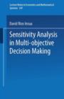 Image for Sensitivity Analysis in Multi-objective Decision Making