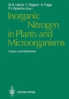 Image for Inorganic Nitrogen in Plants and Microorganisms