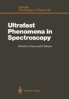 Image for Ultrafast Phenomena in Spectroscopy : International Symposium Proceedings