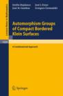 Image for Automorphism Groups of Compact Bordered Klein Surfaces