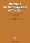 Image for Mechanics and Thermodynamics of Continua