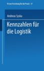 Image for Kennzahlen fur die Logistik