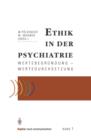Image for Ethik in der Psychiatrie : Wertebegrundung - Wertedurchsetzung