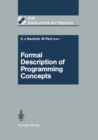 Image for Formal Description of Programming Concepts