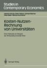 Image for Kosten-Nutzen-Rechnung von Universitaten