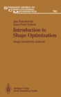 Image for Introduction to Shape Optimization : Shape Sensitivity Analysis