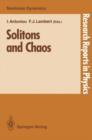Image for Solitons and Chaos