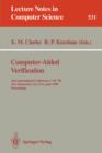 Image for Computer-Aided Verification : 2nd Internatonal Conference, CAV &#39;90, New Brunswick, NJ, USA, June 18-21, 1990. Proceedings