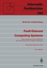 Image for Fault-Tolerant Computing Systems