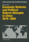 Image for Economic Reforms and Political Reform Attempts in China 1979-1989