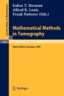 Image for Mathematical Methods in Tomography