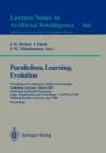 Image for Parallelism, Learning, Evolution : Workshop on Evolutionary Models and Strategies, Neubiberg, Germany, March 10-11, 1989. Workshop on Parallel Processing: Logic, Organization, and Technology - WOPPLOT