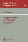 Image for Computer Algebra and Parallelism