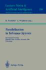 Image for Parallelization in Inference Systems : International Workshop, Dagstuhl Castle, Germany, December 17-18, 1990. Proceedings