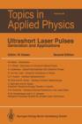 Image for Ultrashort Laser Pulses