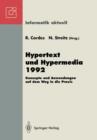 Image for Hypertext und Hypermedia 1992
