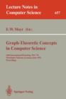 Image for Graph-Theoretic Concepts in Computer Science : 18th International Workshop, WG &#39;92, Wiesbaden-Naurod, Germany, June 18-20, 1992. Proceedings