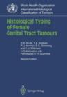 Image for Histological Typing of Female Genital Tract Tumours