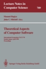 Image for Theoretical Aspects of Computer Software
