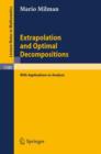 Image for Extrapolation and Optimal Decompositions