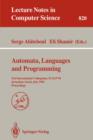 Image for Automata, Languages, and Programming : 21st International Colloquium, ICALP &#39;94, Jerusalem, Israel, July 11-14, 1994. Proceedings