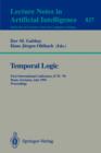 Image for Temporal Logic : First International Conference, ICTL &#39;94, Bonn, Germany, July 11 - 14, 1994. Proceedings