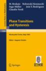 Image for Phase Transitions and Hysteresis